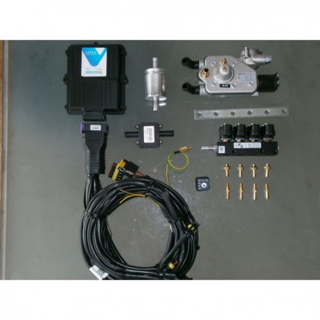 VENDO MADE IN ITALY INJECTOR RAIL BLACK (3Ω) 3-4 CYLINDER