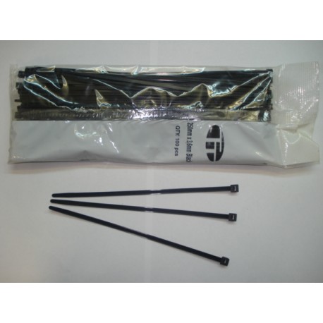 CABLE TIES 3,6 X 250mm 100 PIECES