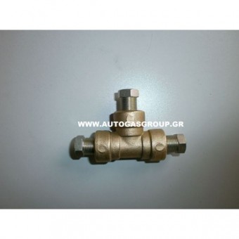 T RACOR FROM COPPER TUBE 6mm x 6mm x 6mm