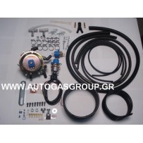LOVATO FULL KIT MONO POINT AUTO LPG 100KW AND ALL PIPES WATER/LPG