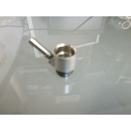 PETROL INJECTOR ADAPTER WITH ONE O-RING FROM BOSCH TYPE 14mm/5mm