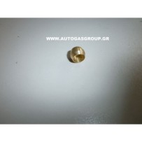 ΚΩΝΟΣ ΜΠΡΟΥΤΣΙΝΟΣ ΓΙΑ ΧΑΛΚΟΣΩΛΙΝΑ 6mm