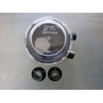 Airtight cylindrical tank housing